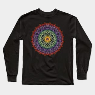 Mandala psychedelic T-Shirt 4 Long Sleeve T-Shirt